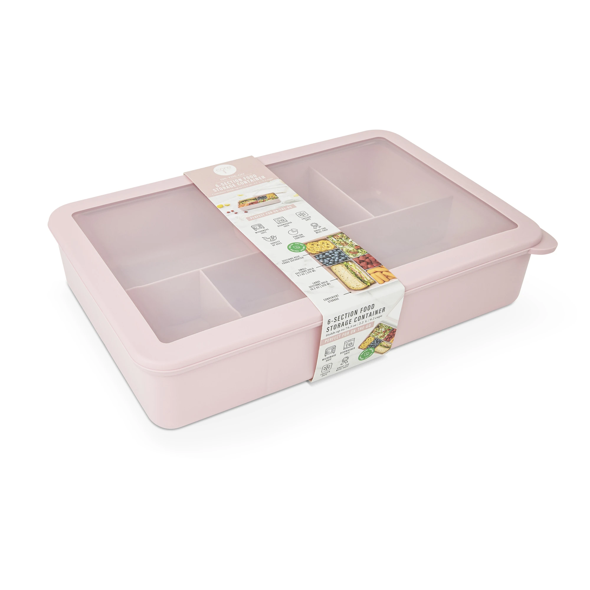 Food Storage Container - 6-Section