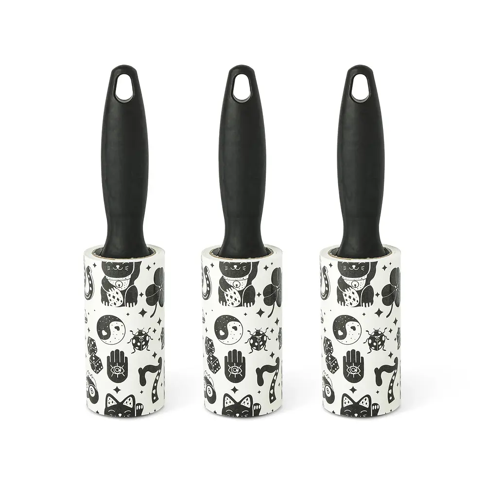 Printed 300 Sheet Lint Rollers - 3 Pack
