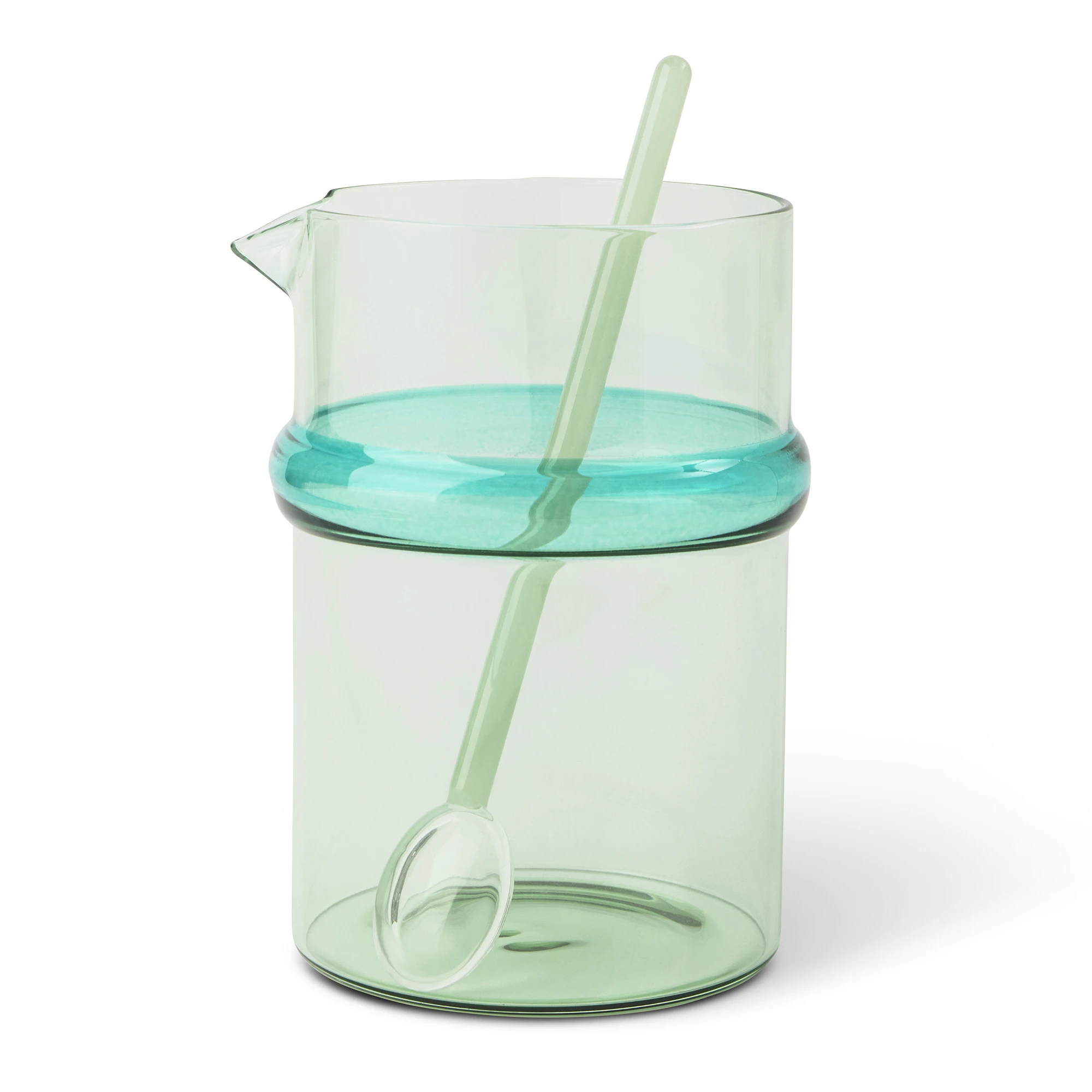 Cocktail Pitcher with Mixing Spoon - 28.8 Ounce