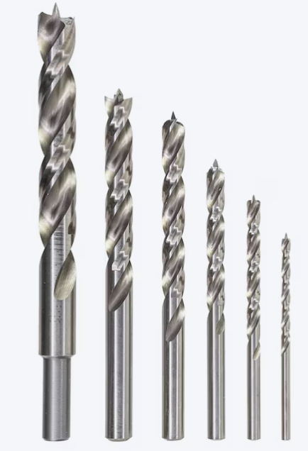High-Speed Steel Drill Bit Set - Pack of 6