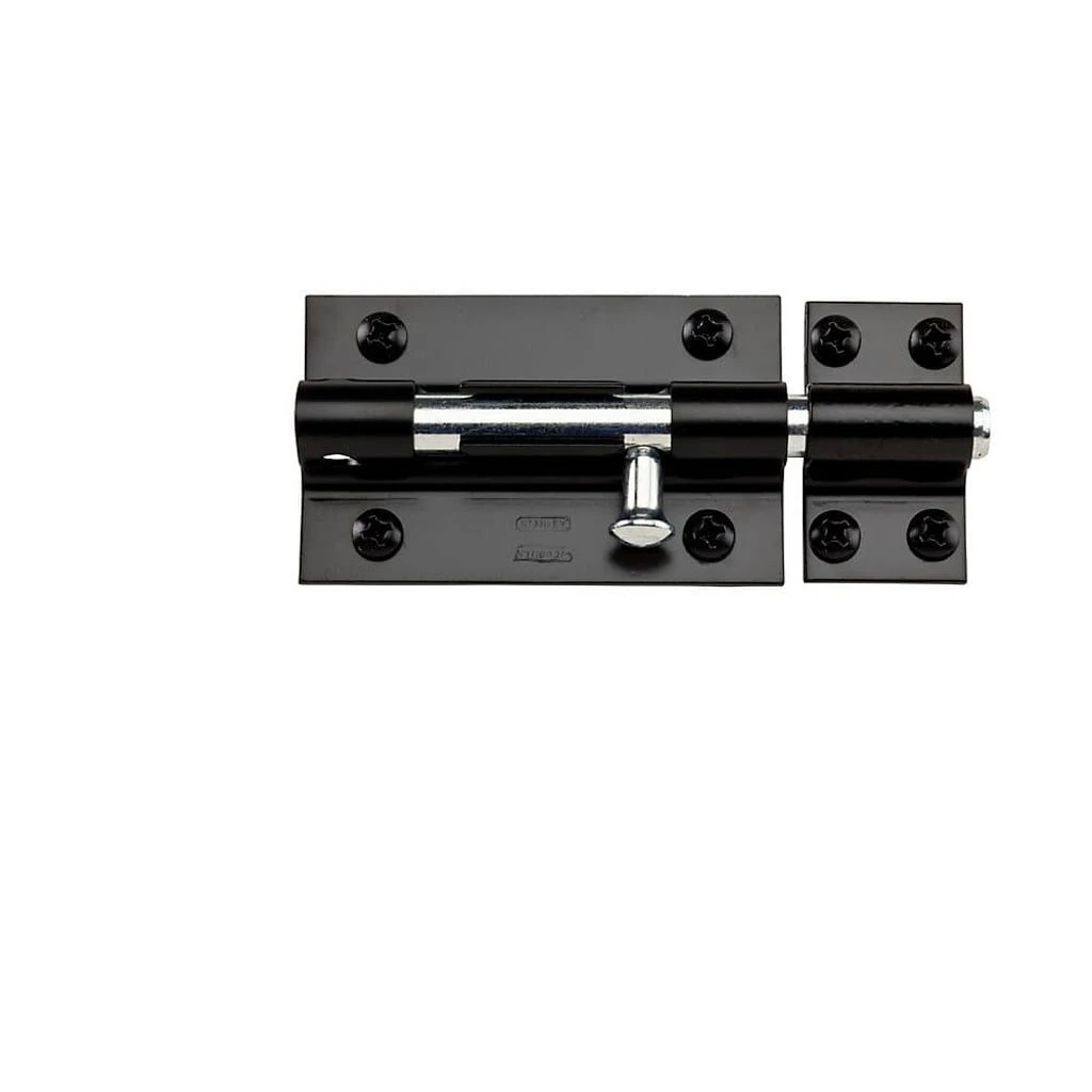 Heavy Duty Tower Bolt – Black Finish