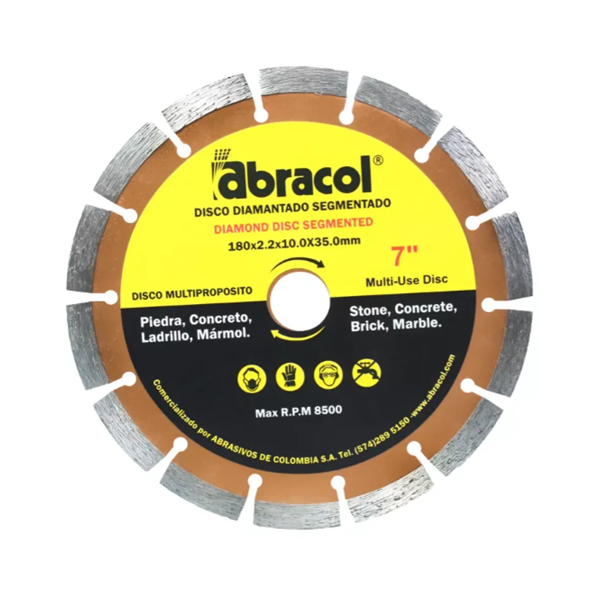 Diamond Segmented Blade – 7 Inch x 3/32 Inch