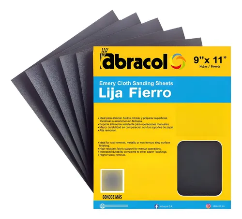 J-83 Uni-Metal Emery Sheets – 9 Inch