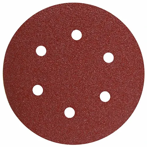 Velcro Disc with Holes 180 Grit – 6 Inches