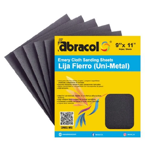 J-83BU Uni-Metal Emery Sheets – 9 Inch