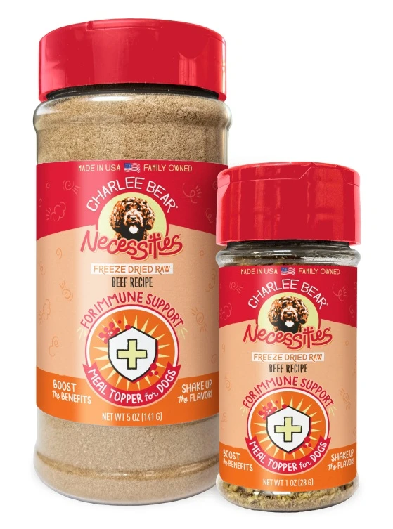 Necessities Beef Recipe Immune Support Meal Topper for Dogs 5 oz