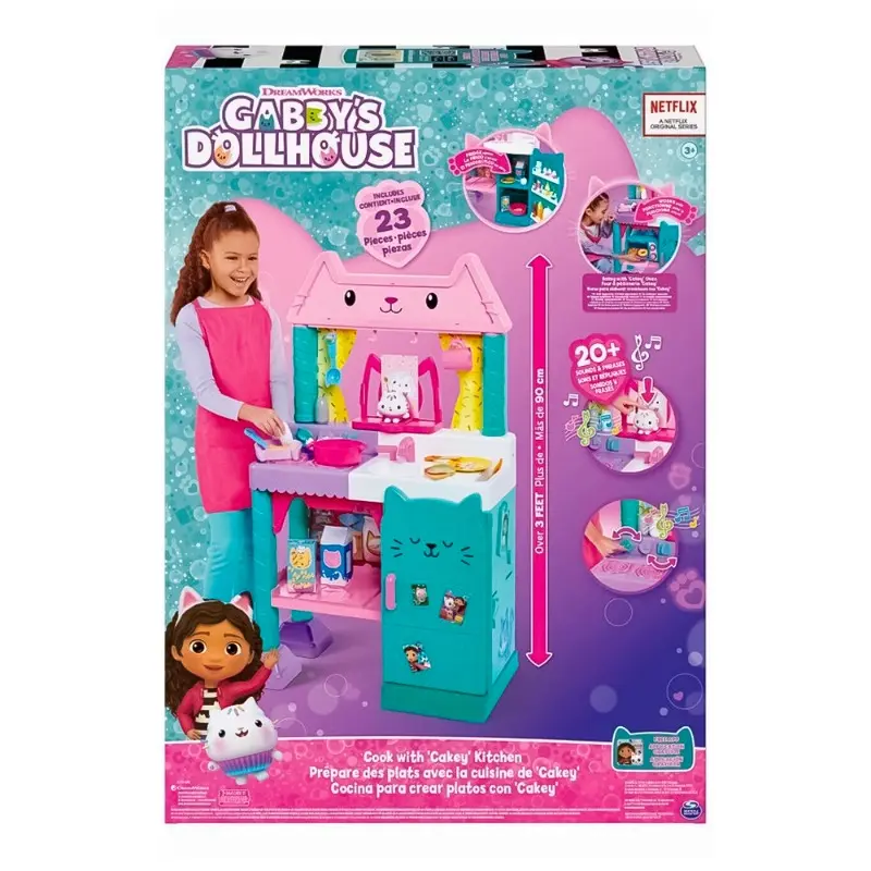 Gabby’s Dollhouse – Cakey Kitchen Playset