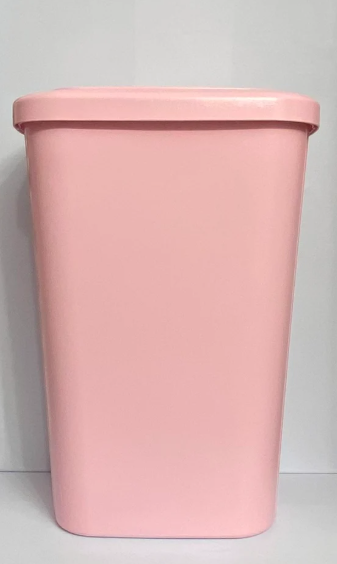 Anti-Odor Trash Can – Pink