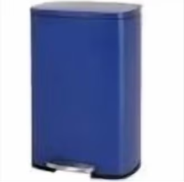 Anti-Odor Trash Can – Blue