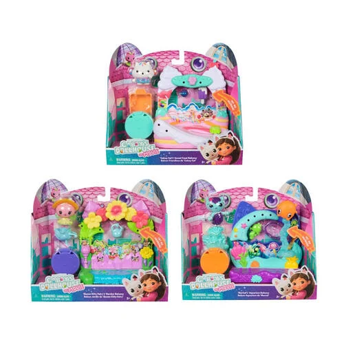 Gabby’s Dollhouse Movie – Aquarium Playset Assorted