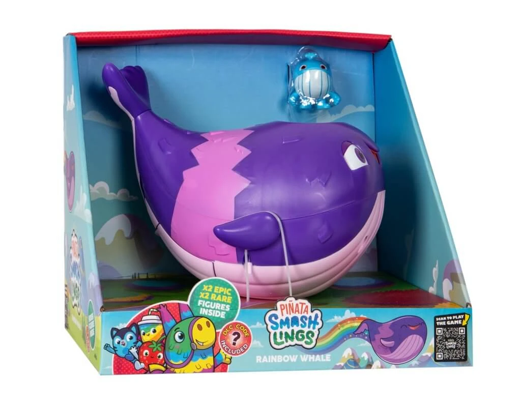 Smashlings – Rainbow Whale Playset