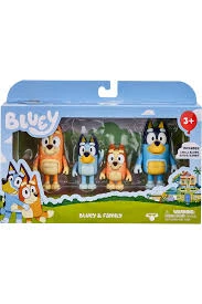 Bluey Figure Set x4 – Series 11 Surt
