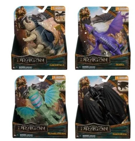 How to Train Your Dragon 4 – Core Dragon Assortment