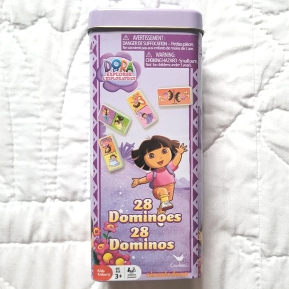 Dora Domino Tin – 28 Pieces