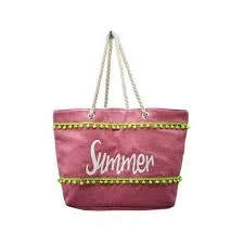 CANVAS BAG W/ROPE HANDLE