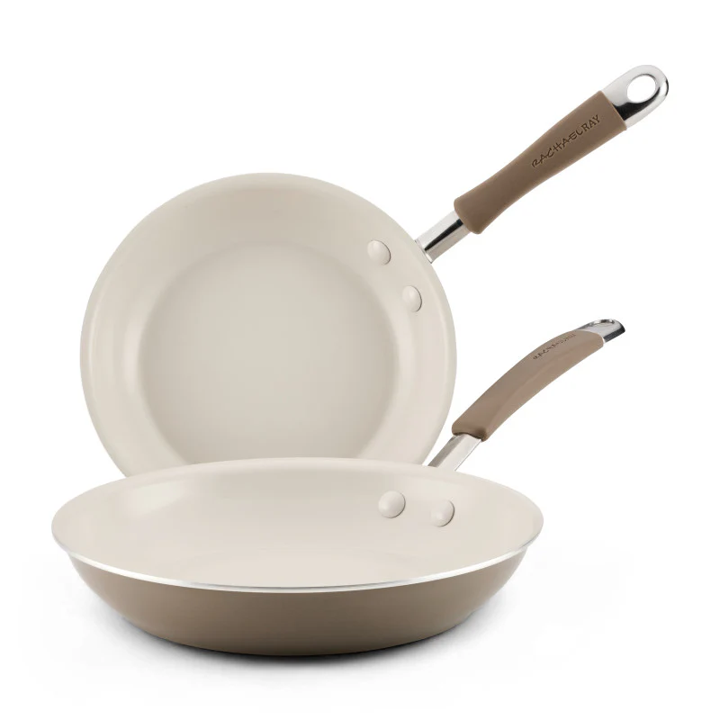 Mini Ceramic Coated Fry Pan - 2 Piece Set