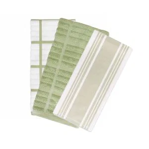 Leaf Kitchen Towel Enig - 3 Pack 