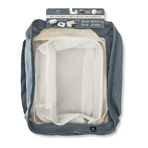 Packing Cubes and Travel - 6 Piece Set