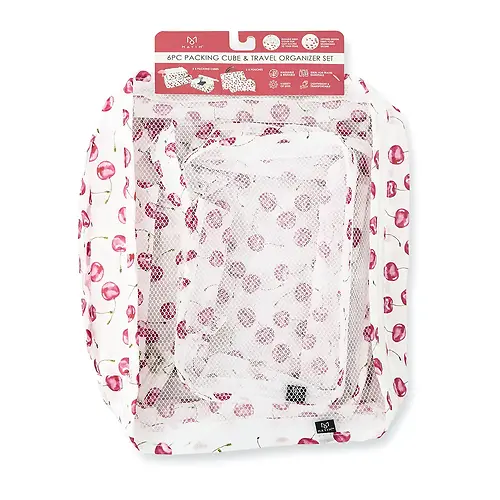 Packing Cubes and Travel - 6 Piece Set