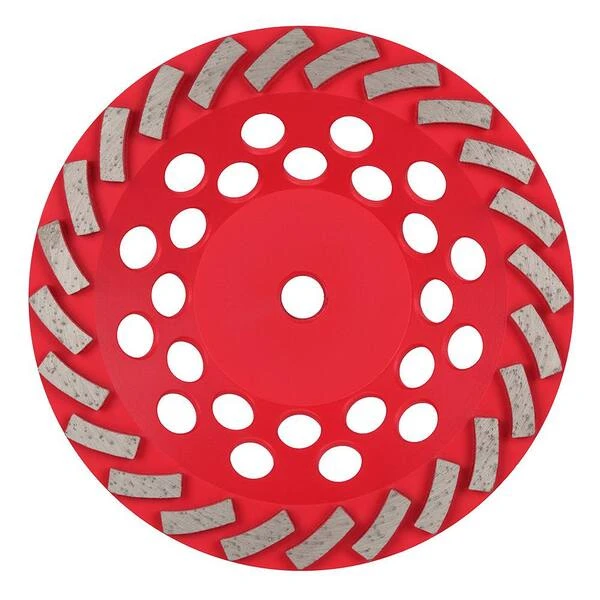 Milwaukee Diamond MAX Segmented Turbo Rim Diamond Cup Wheel -  4 Inch