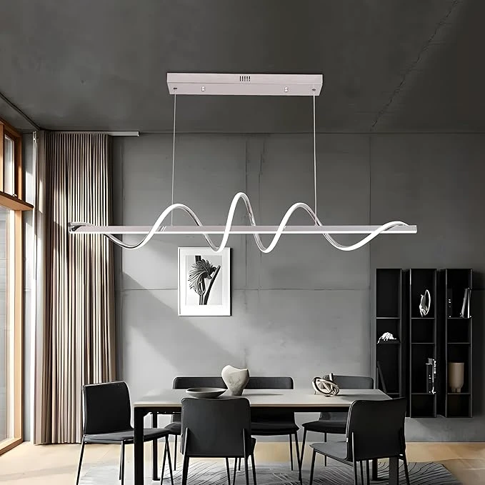 Modern LED Pendant Chandelier - 47.24 Inch 