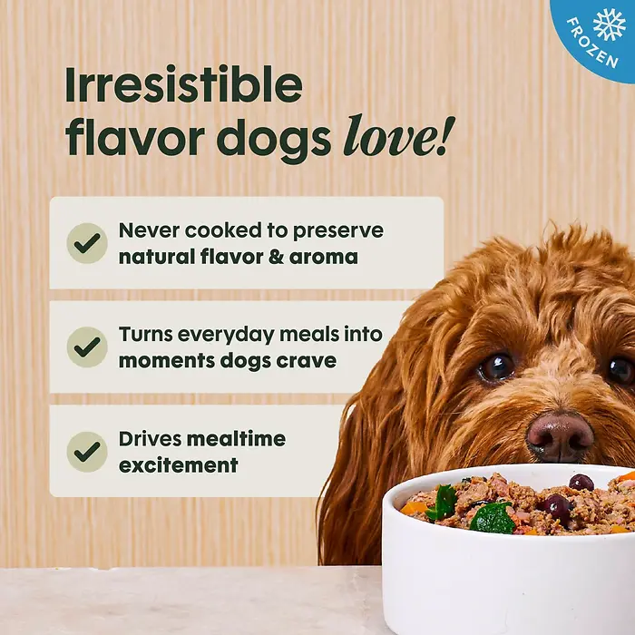 FreshRaw Meals Recipe Sampler Frozen Dog Food 6 - 8 oz Pouches