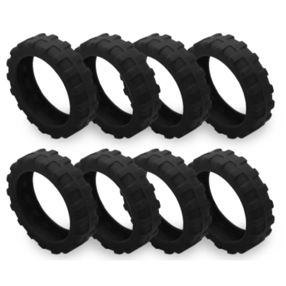 Travel Tech Silicone Luggage Wheel Protection – 8 Piece Set