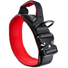 Tactical Dog Collar – Red Extra Large