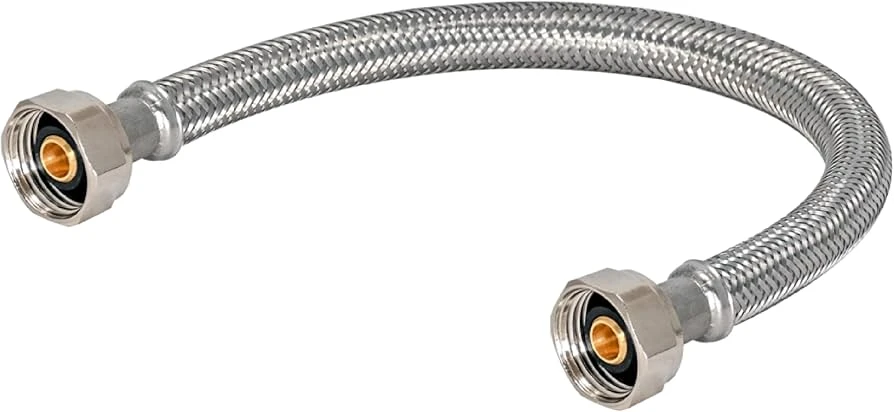 48019 Stainless Steel Faucet Connector – 1/2 Inch x 2.5 Feet