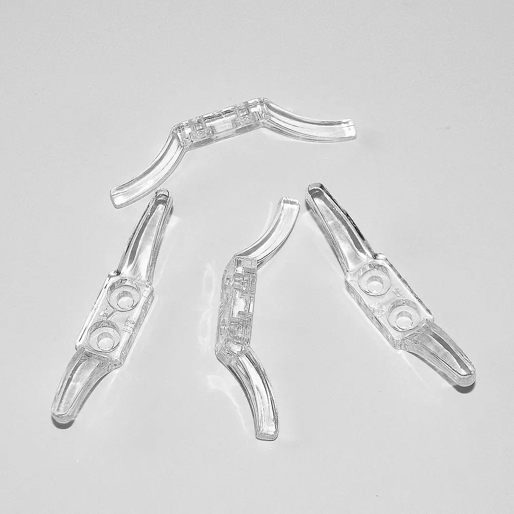 Clear Cord Cleat for Child Safety - 4 Piece 
