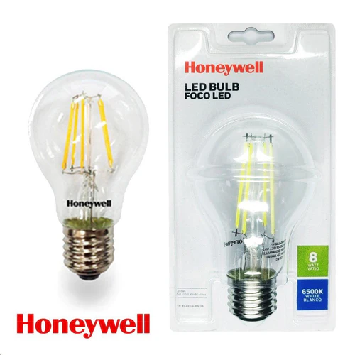 A19 E27 8 Watt LED Filament Bulb – 6500 Kelvin