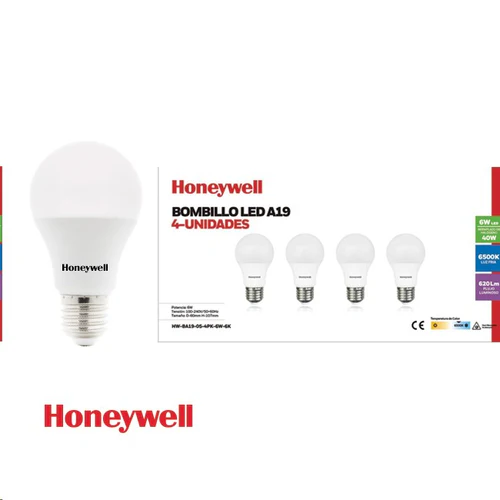 A19 E27 6 Watt LED Bulb – 6500 Kelvin