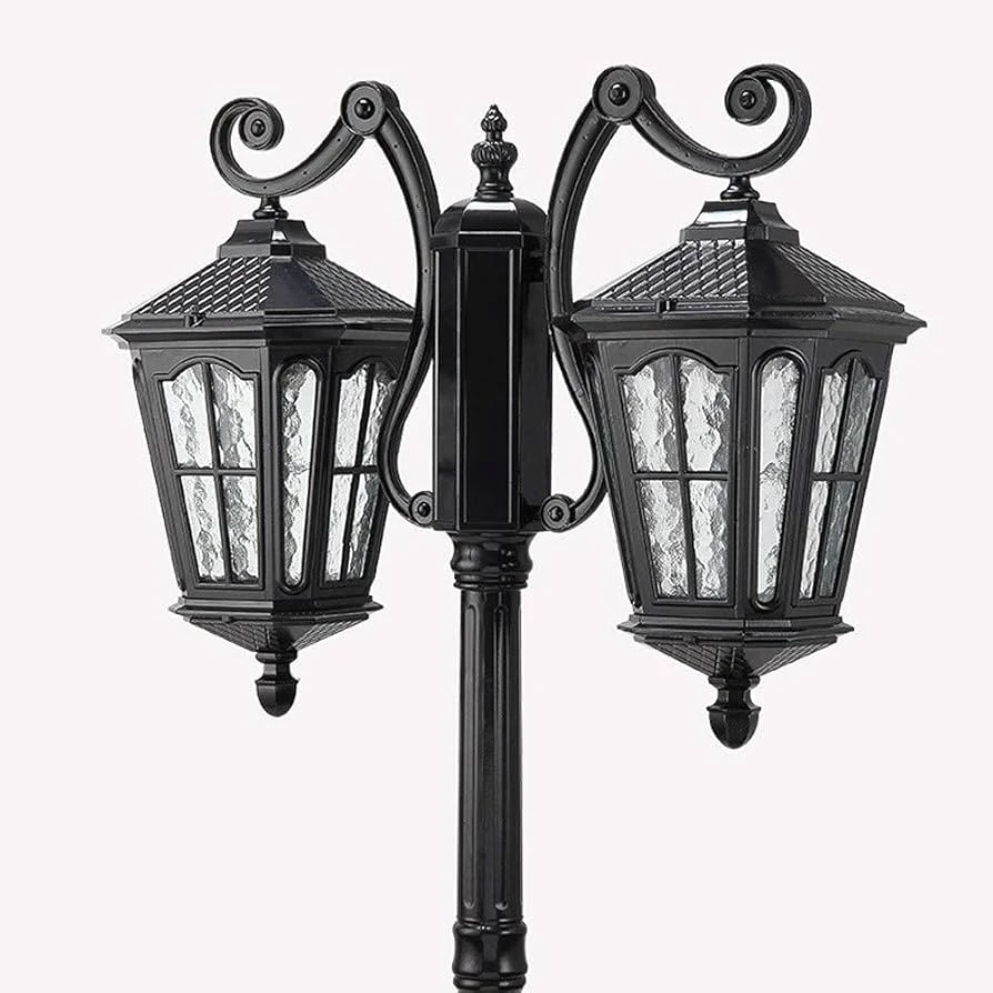 Outdoor Post Decorative Light – One E 27 Black