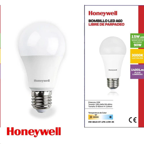 A19 E27 15 Watt LED Bulb – 6500 Kelvin