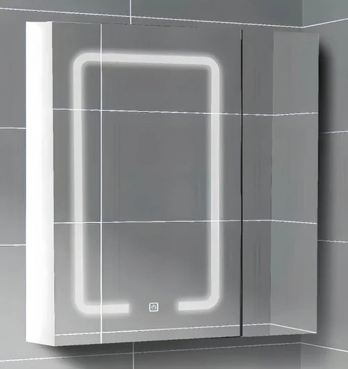 LED Mirror Cabinet with - 12 Watt