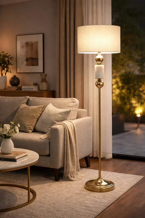 Decorative Floor Lamp 1 × E27 – 60 Watt