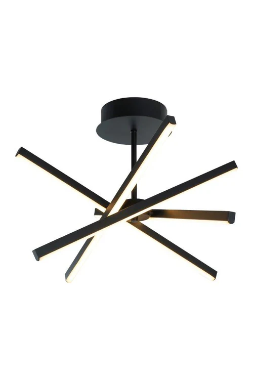 LED Decorative Ceiling Lamp Black – 30 Watt