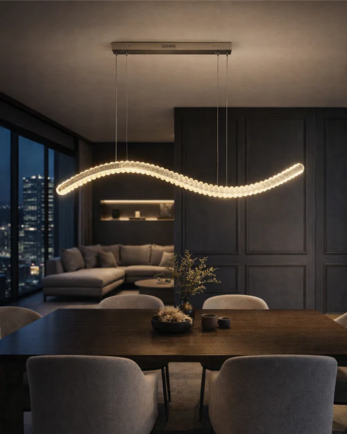 LED Decorative K9 Crystal Pendant Lamp – 30 Watt