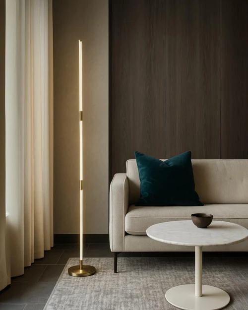 LED Decorative Floor Lamp Copper Finish – 14.5 Watt