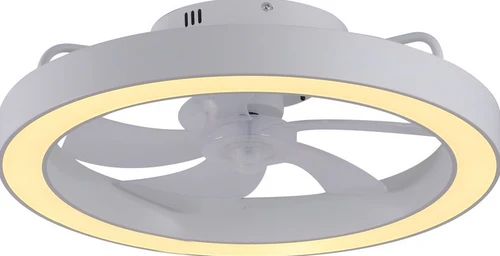 LED Decorative Ceiling Fan White Finish  – 50 Watt Light 