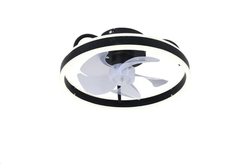 LED Modern Ceiling Fan Black Finish – 42 Watt