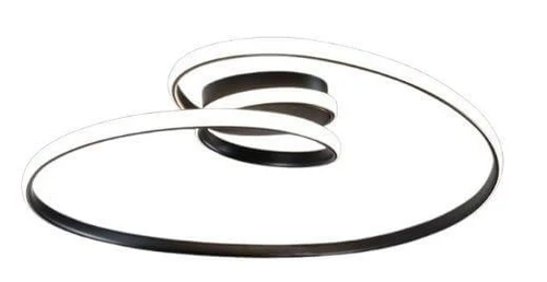 LED Decorative Ceiling Lamp Black Finish – 28 Watt