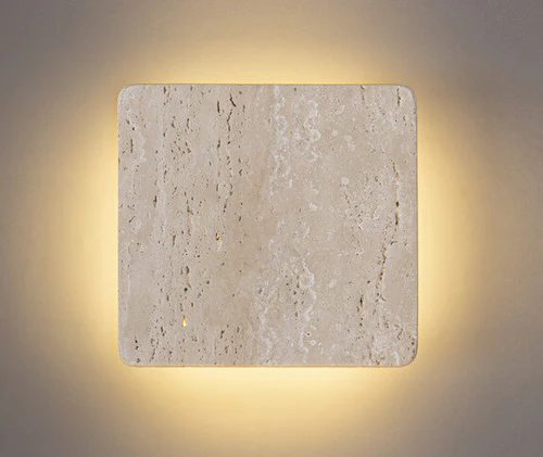 LED Decorative Wall Lamp Travertine Finish – 12 Watt