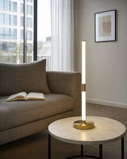 LED Decorative Table Lamp Copper Finish – 14.5 Watt