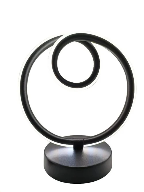 LED Decorative Table Lamp Black Finish – 10 Watt 