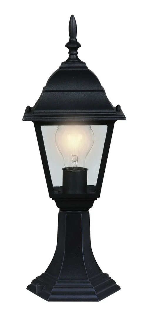 Outdoor Lantern Type Lamp Black Finish – 1 × E27 – 100 Watt 