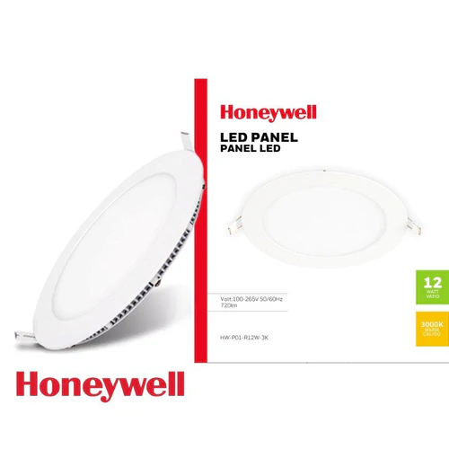 LED Recessed Round Panel Ceiling Light – 12 Watt – 6500K