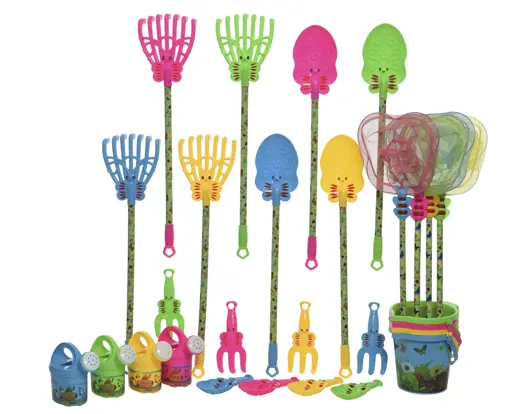 Plastic Garden Tool Set – Assorted Colours