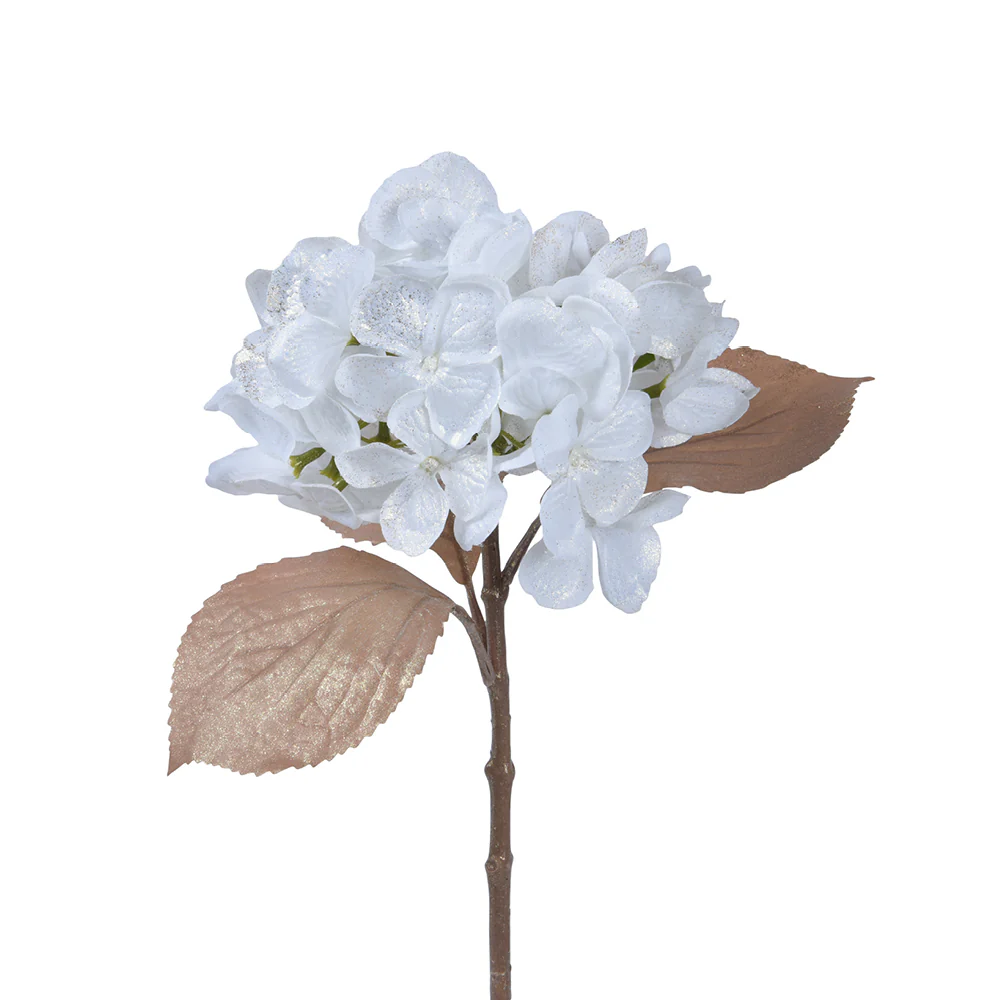Artificial Hydrangea on Stem – Polyester