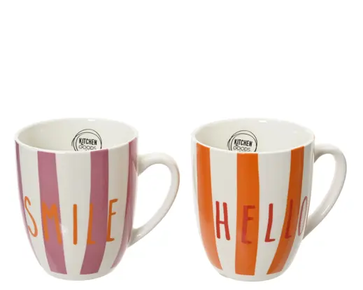 Mug Porcelain – Assorted Designs